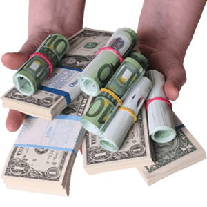 imam denarja ko pečk!